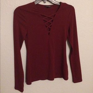 Express crisscross top